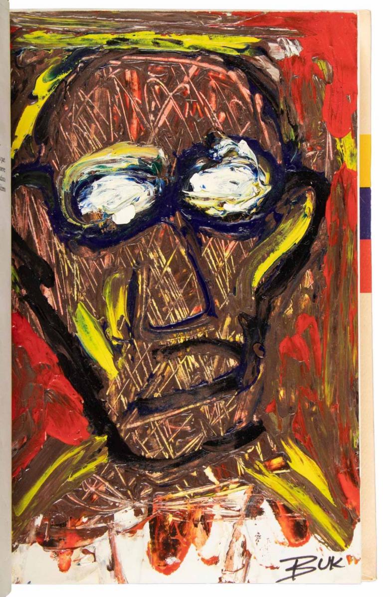Charles Bukowski Painting (1)